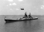 USSIowa(BB-61)anchoredinHamptonRoadson12June1957.jpg