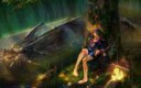 dragons rain forest fantasy art artwork anime girls 1920x12[...].jpg