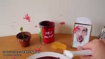 Eating SPAGHETTI with PAINT! Kluna Tik Dinner  ASMR eating [...].mp4